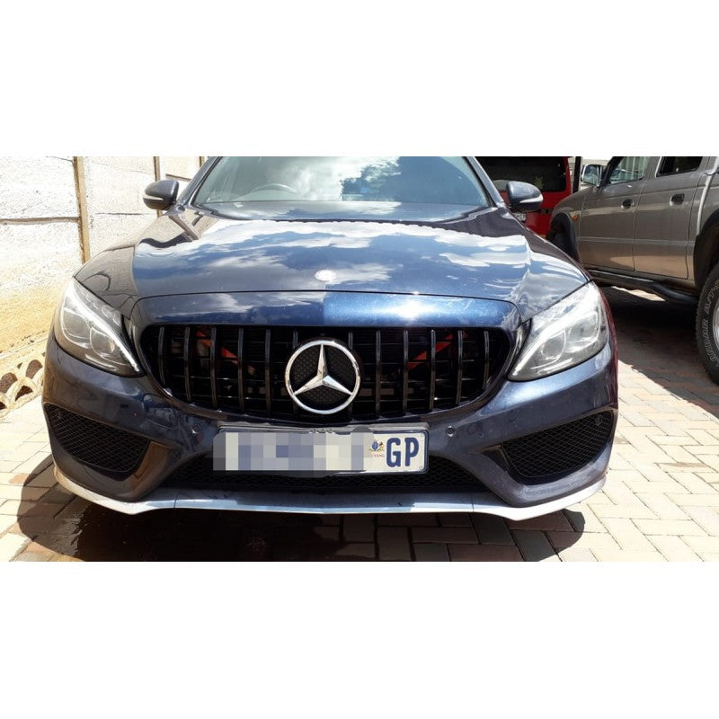 W205 16-21 GT grille (Black)