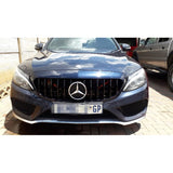 W205 16-21 GT grille (Black)