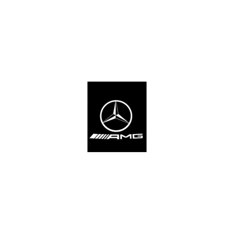 Mercedes Benz AMG welcome door light (upgraded glass lens)