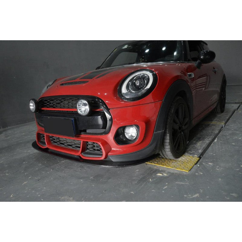 Mini cooper R56 14-18 JCW challenge carbon fiber front lip