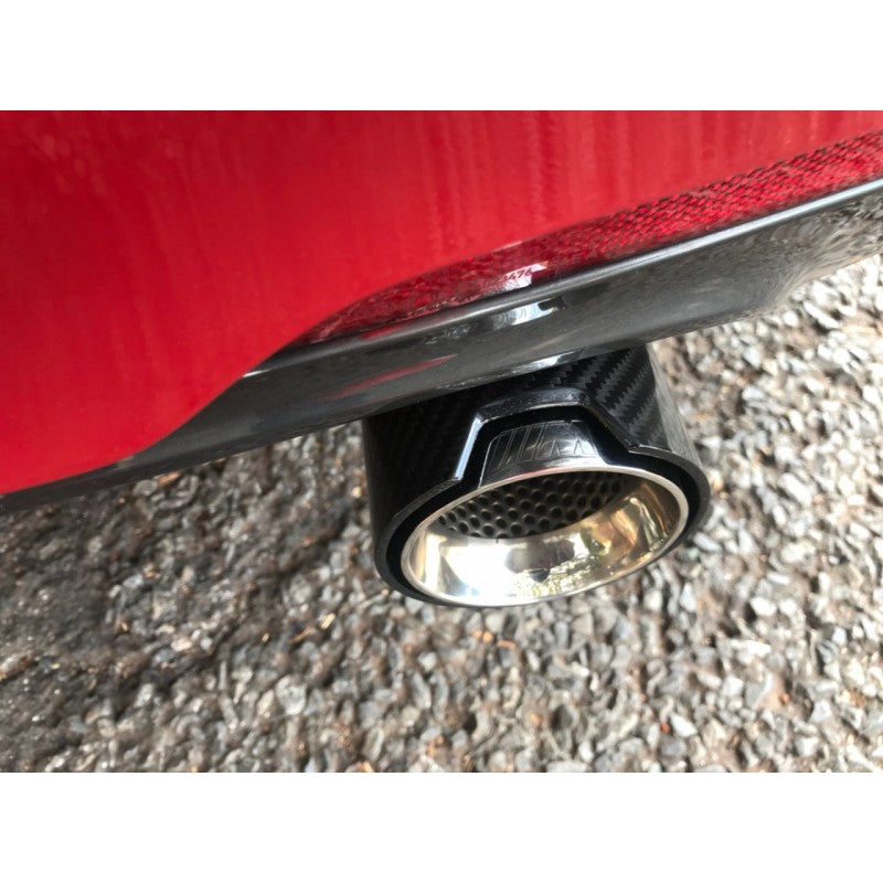 60-90mm (Chrome) MP style carbon fiber tailpipe