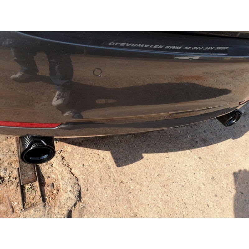 60-90mm (Black) MP style carbon fiber tailpipe