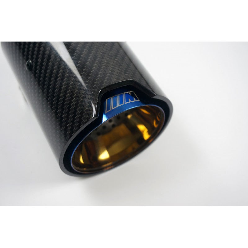 60-90mm (Blue) MP style carbon fiber tailpipe