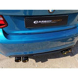 60-90mm (Blue) MP style carbon fiber tailpipe