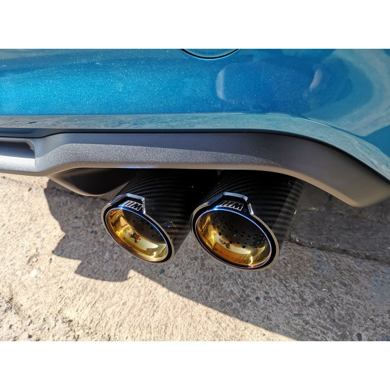 60-90mm (Blue) MP style carbon fiber tailpipe