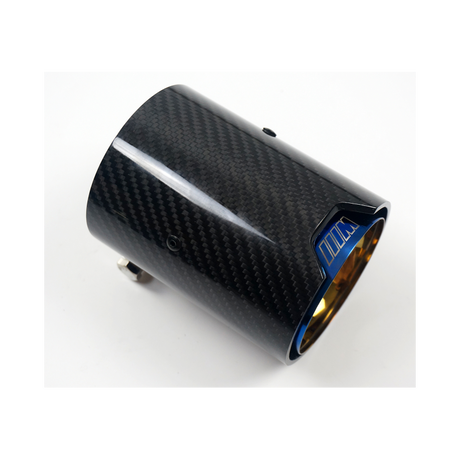 67-90mm (Blue) MP style carbon fiber tailpipe