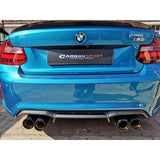 70-90mm (Blue) MP style carbon fiber tailpipe