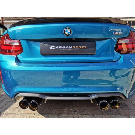 70-90mm (Blue) MP style carbon fiber tailpipe