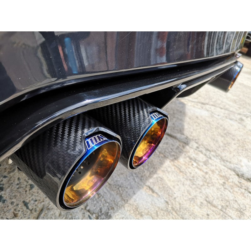 70-90mm (Blue) MP style carbon fiber tailpipe