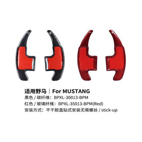 Mustang 15-17 carbon fiber paddle shift