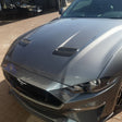 Mustang dry carbon fiber bonnet vent cover