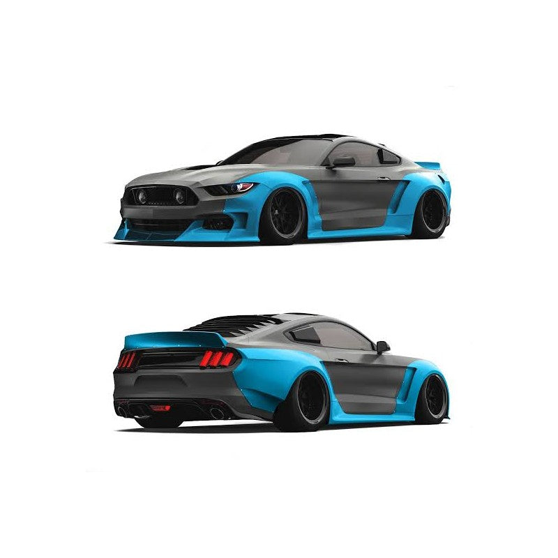 Mustang wide bodykit