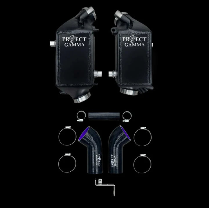Project Gamma BMW M5 | M8 (F90/F91/F92/F93) CHARGE COOLERS AND CHARGE PIPES