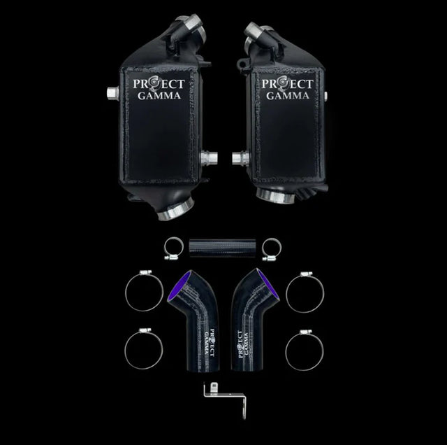 Project Gamma BMW M5 | M8 (F90/F91/F92/F93) CHARGE COOLERS AND CHARGE PIPES