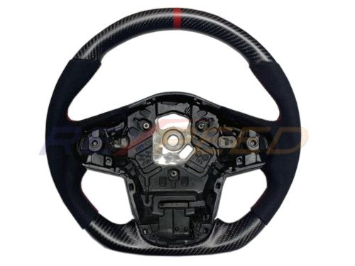 Supra GR 2020+ Carbon Fiber BLACK Suede Steering Wheel
