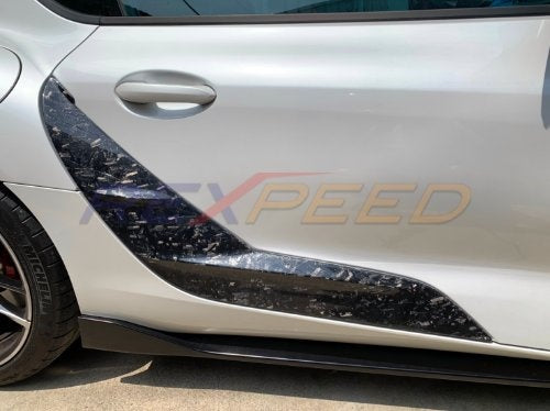 Supra GR 2020+ V1 Forged Carbon Side Door Garnish