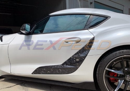 Supra GR 2020+ V1 Forged Carbon Side Door Garnish
