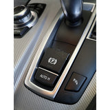 Parking / Auto H chrome button