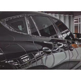 PET black 3D forged carbon vinyl wrap