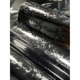 PET black 3D forged carbon vinyl wrap