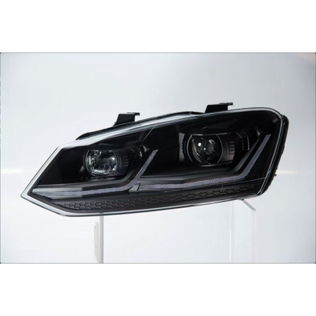 Polo 6 upgrade 7.5 style Headlights (Silver)