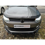 Polo 6 T-2 (3pcs) gloss black front lip