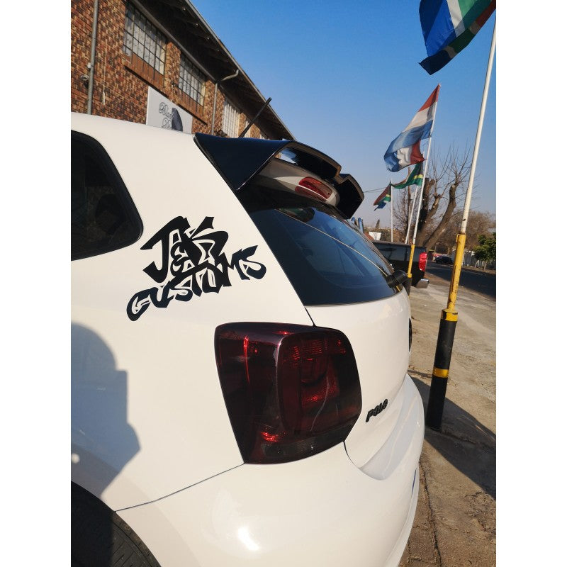 Polo 6 OTG style roof spoiler
