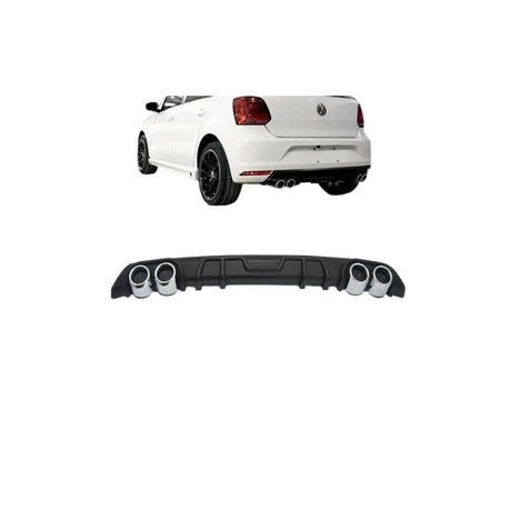 Polo 6 rear diffuser w/pipe