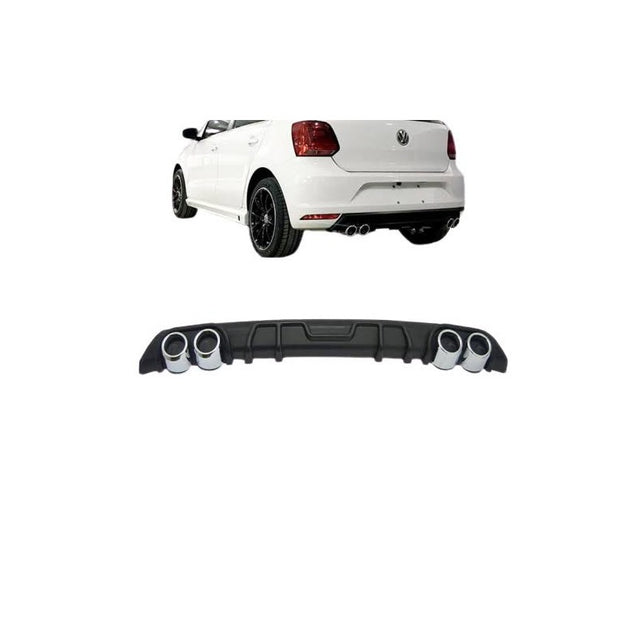 Polo 6 rear diffuser w/pipe