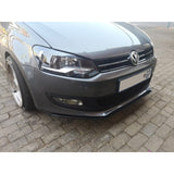 Polo 6C / 6R gloss black slimline front lip