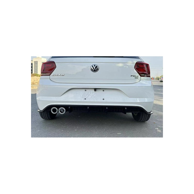 Polo 8 FD Max style rear diffuser - matt black