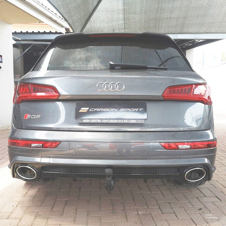Q5 16-18 RS rear diffuser with tailpipe