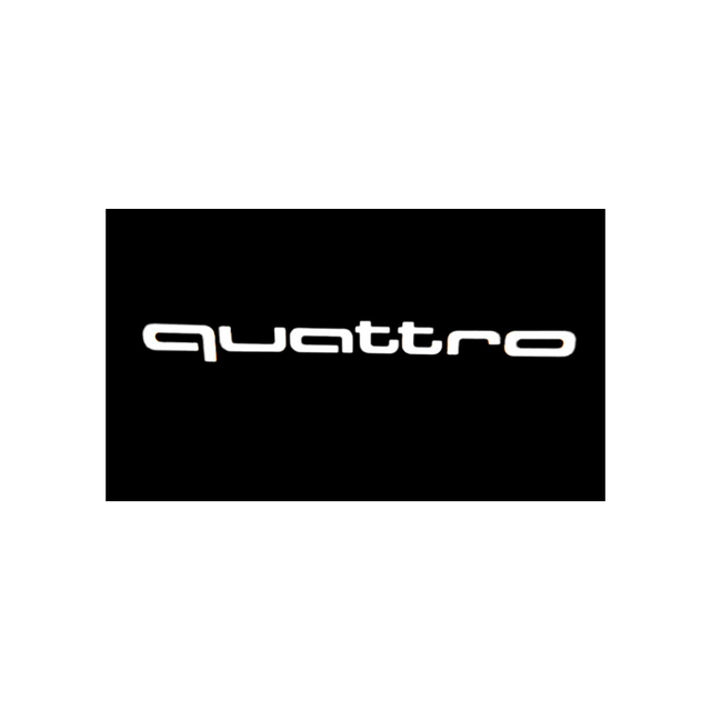 Quattro welcome door light (upgrade glass lens)