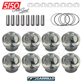 CP Forged Piston Set, BMW S63 Alusil, Pro-Xtreme