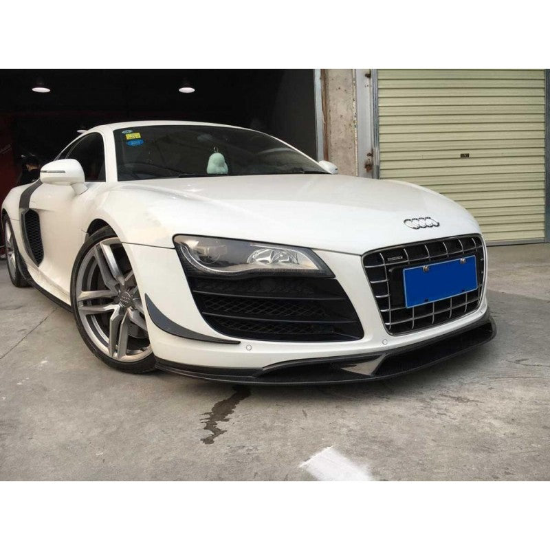 R8 06-15 carbon fiber front lip