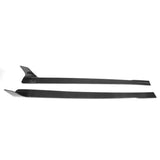 R8 06-15 carbon fiber side skirts