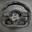 R8 13+ OHC LED carbon fiber steering wheel