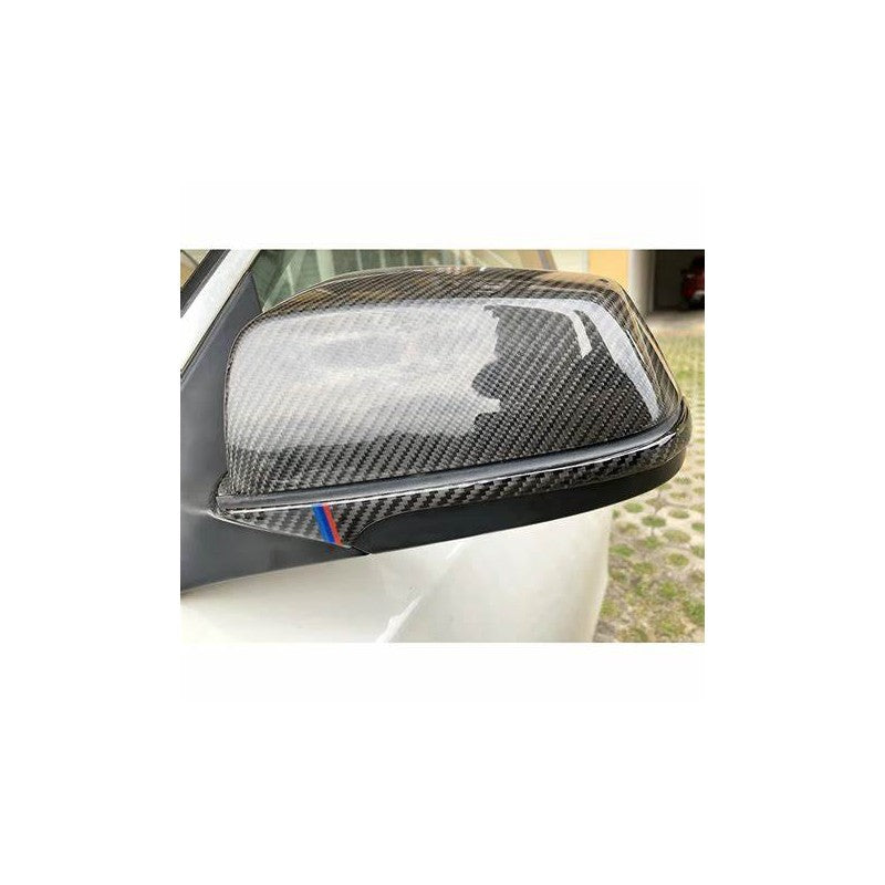 Rear view mirror anti rub carbon fiber m color strips