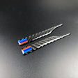 Rear view mirror anti rub carbon fiber M color strips