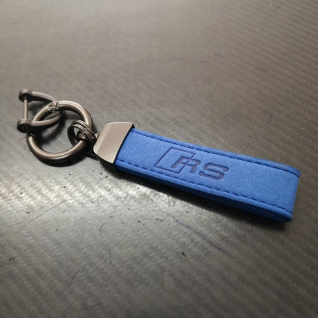 Audi RS keyring (blue)