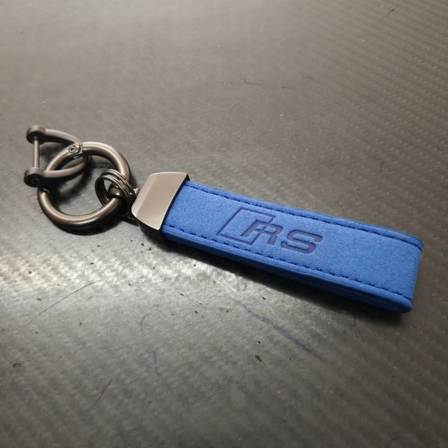 Audi RS keyring (blue)