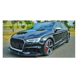 RS3 8V2 17+ carbon fiber front lip