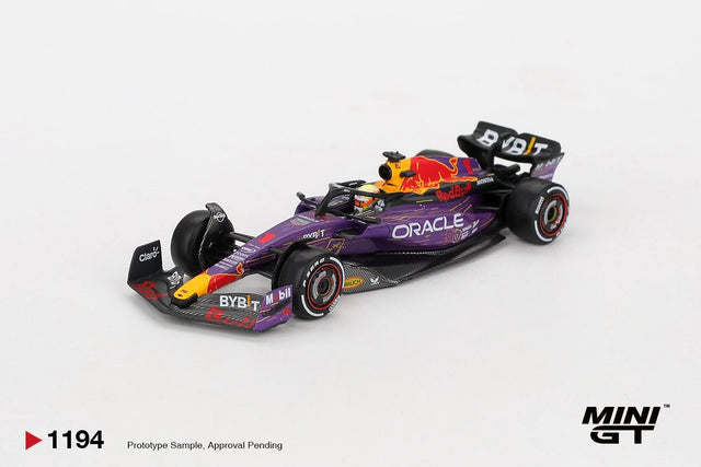 Mini GT – Oracle Red Bull RB19 No1 Max 2023 Winner