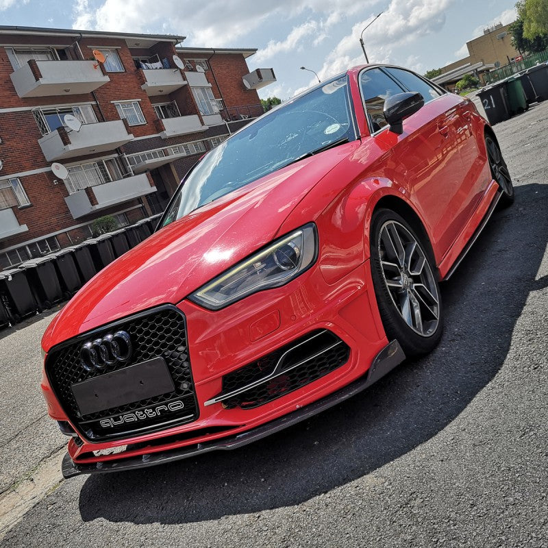 S3 carbon fiber front lip