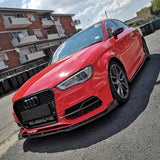 S3 carbon fiber front lip