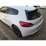 Scirocco C style carbon fiber roof spoiler