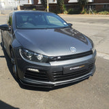Scirocco R KS-style carbon fiber front lip