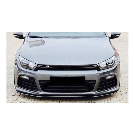 Scirocco R KS-style carbon fiber front lip