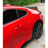 Subaru BRZ 17+ carbon fiber boot spoiler