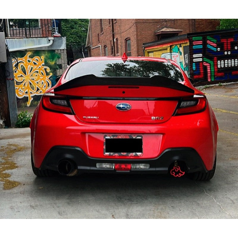 Subaru BRZ 17+ carbon fiber boot spoiler